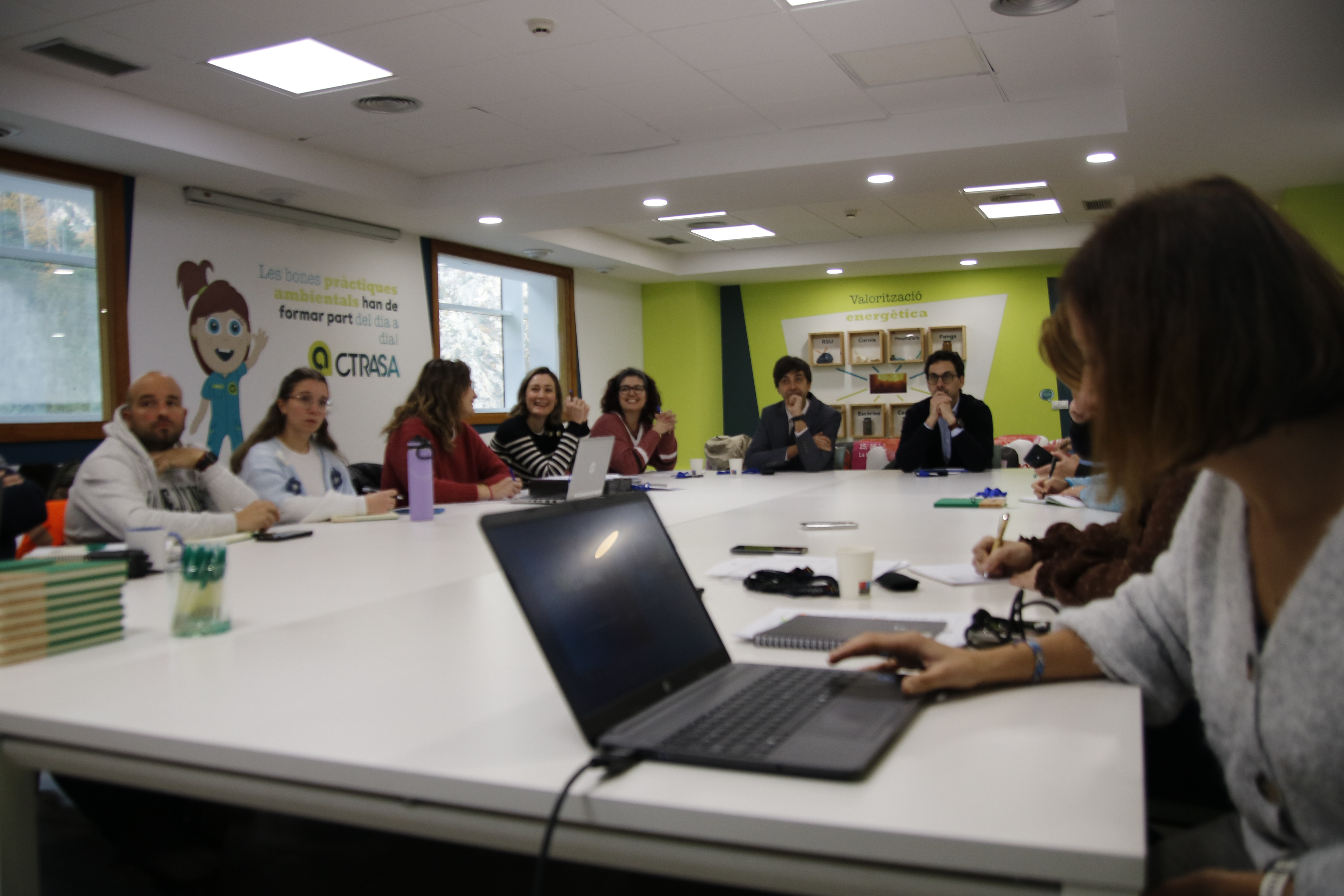 La reunió de la Comissió d'Informació i Vigilància del Centre de Tractament de Residus de la tardor del 2025